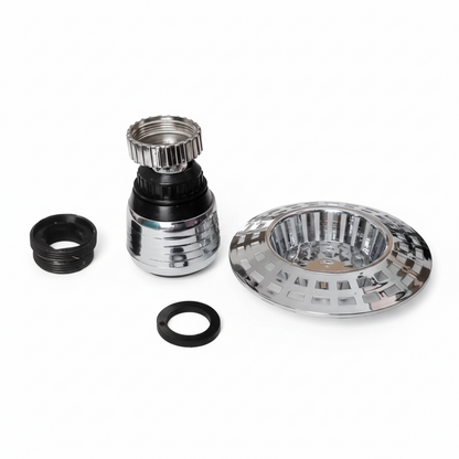 Set Lavello 2 Pezzi Alpina - Rompigetto con griglia proteggi scarico