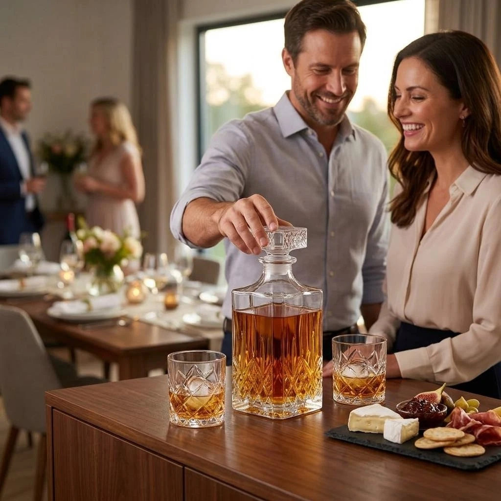Glass Bottle for Whiskey Liquors