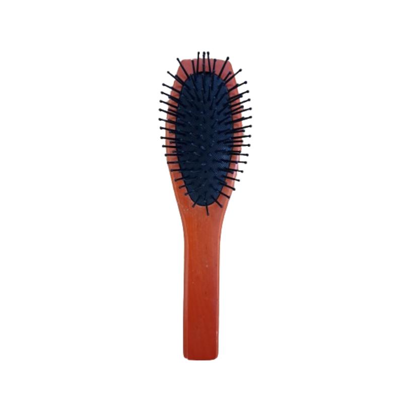 Set 2 Spazzole per Capelli – Manico in Legno e Setole Morbide Effetto Massaggiante