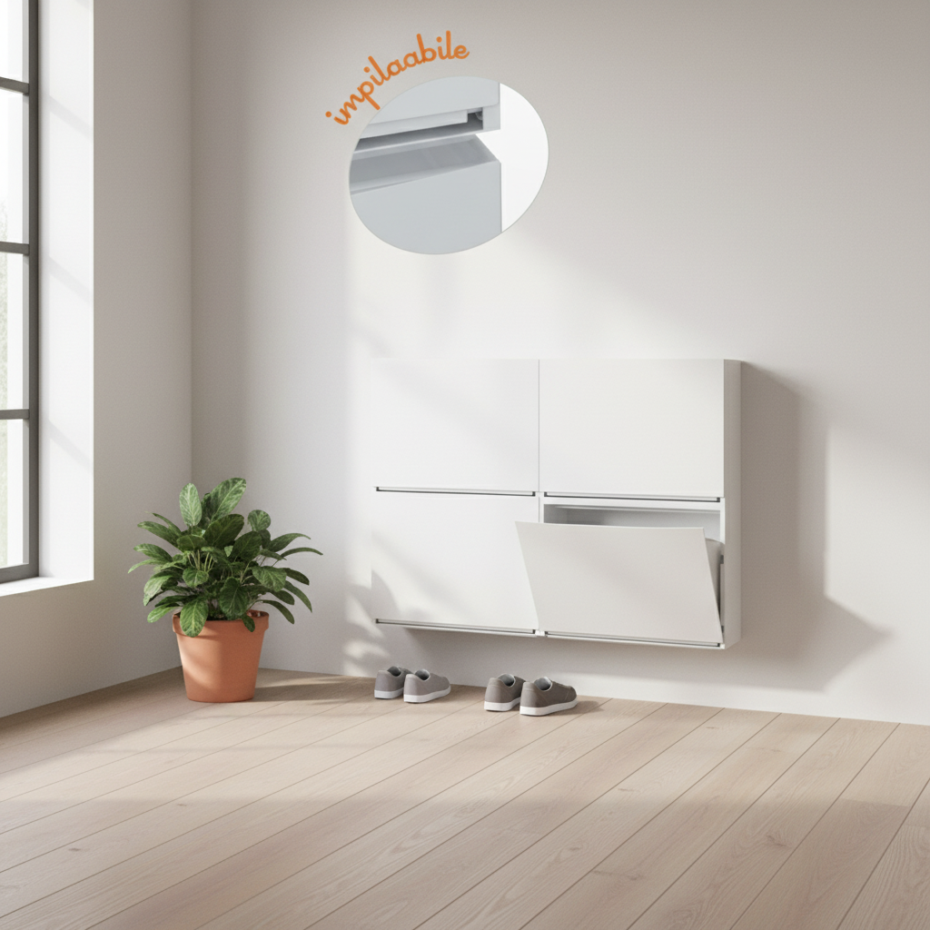 Scarpiera in ingresso moderno