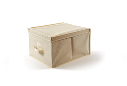 Scatola Organizer TNT Ecru 40x50x25cm Perfetto Più - Contenitore Armadio