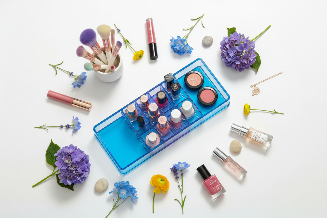 Scena 4 - Flat lay colorato