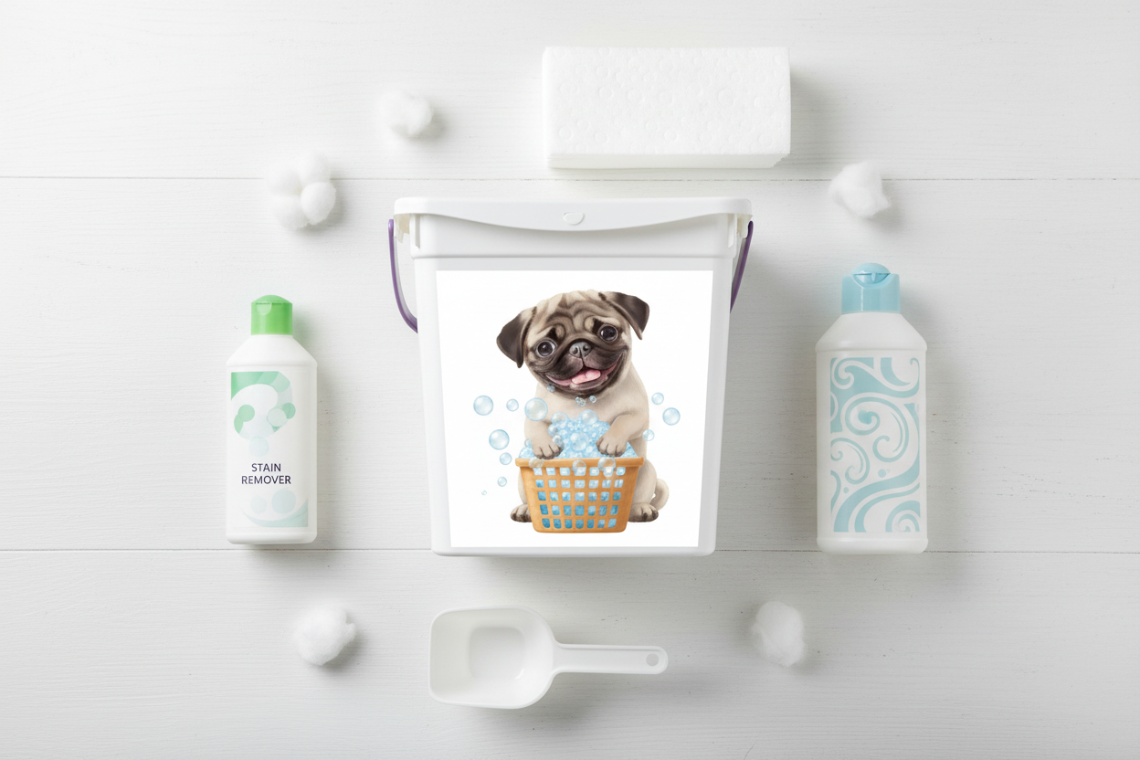 Scena 4 - Flat lay lavanderia