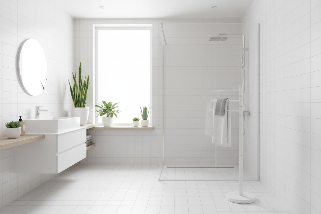 Scena 5 - Bagno moderno ampio