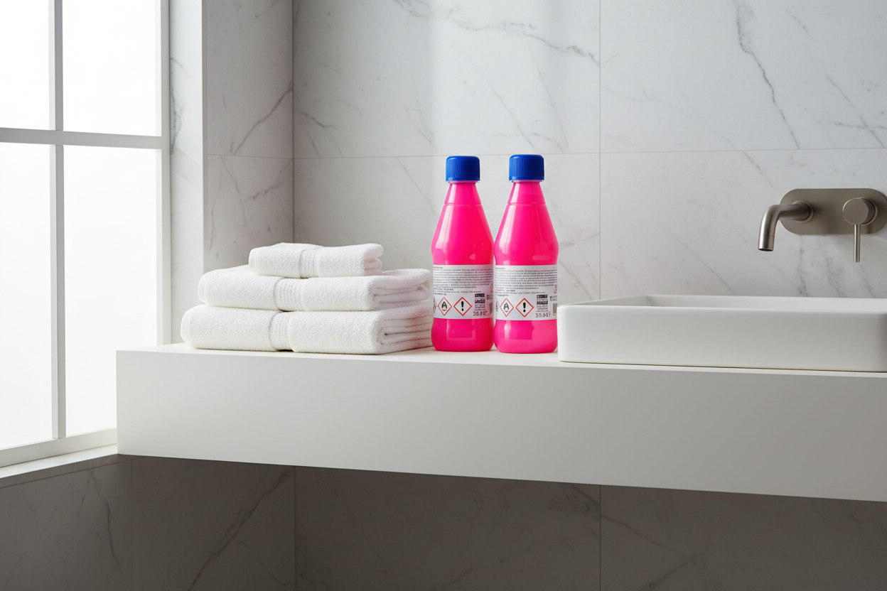 Scena bagno con asciugamani