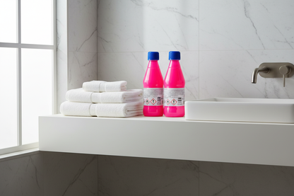 Scena bagno con asciugamani