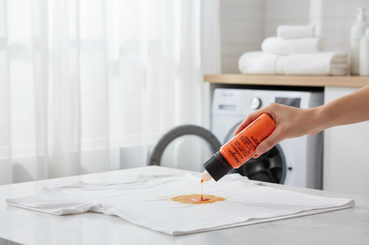 Scena d'uso togliruggine EUROCHEM in lavanderia