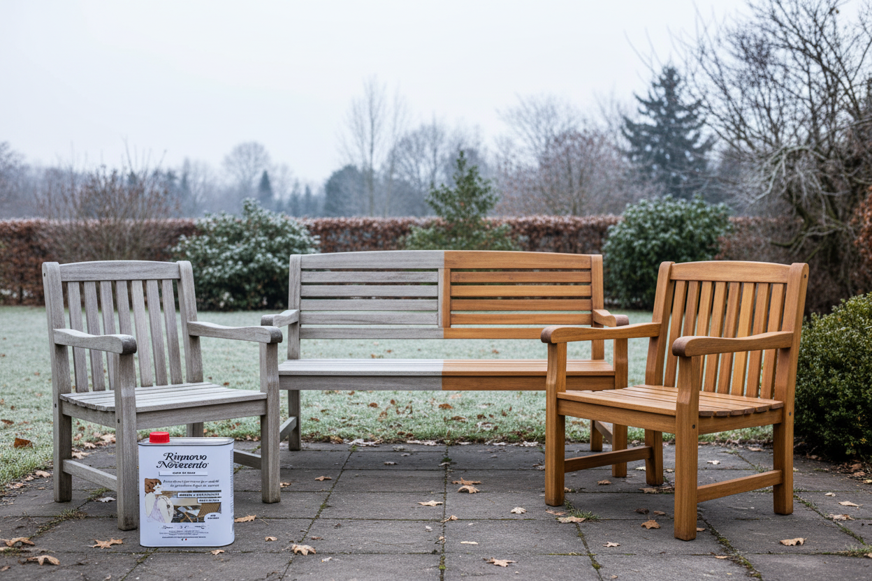 Scena Invernale – Olio di Teak