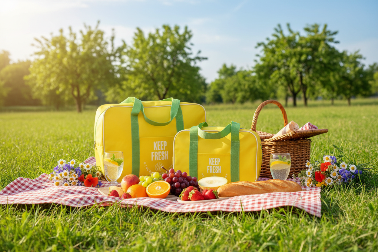 Scena Pic-Nic - Borse Termiche Gialle