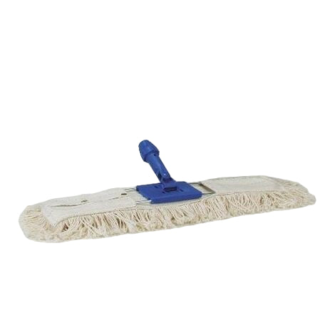 Scopa Industriale Cotone con Manico Alluminio - Frange Rinforzate Professionali - Diverse Misure