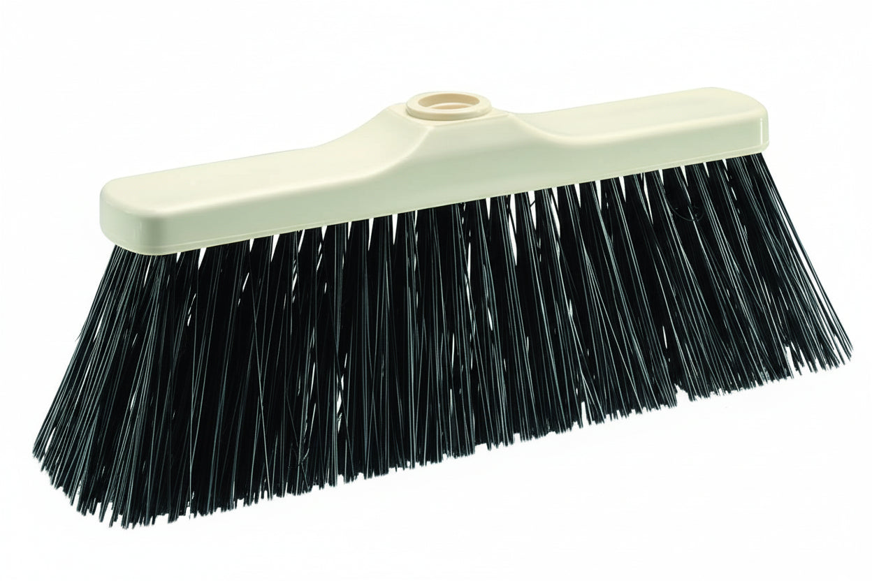 Scopa Industriale Pippo 28x13cm - Setole PVC Resistenti - Filetto Italiano