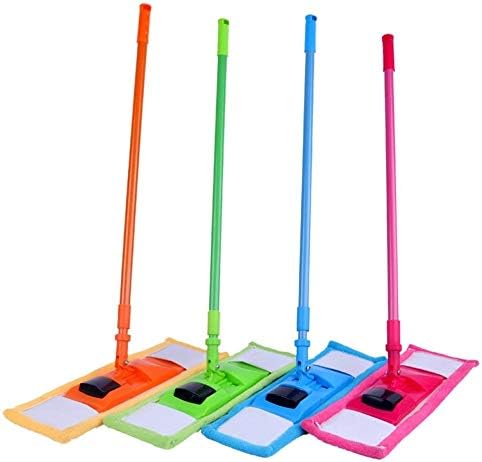 Scopa Lavapavimenti Microfibra Manico Telescopico 88-130cm