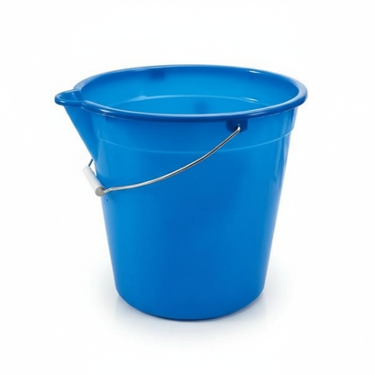 Secchio blu con becco versatore - Foto prodotto professionale