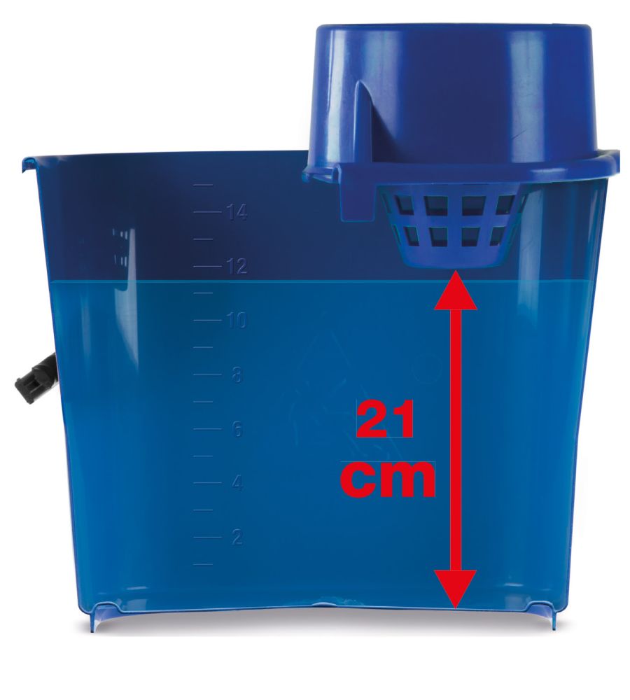Secchio Professionale 16L con Strizzatore Rialzato – Lillo