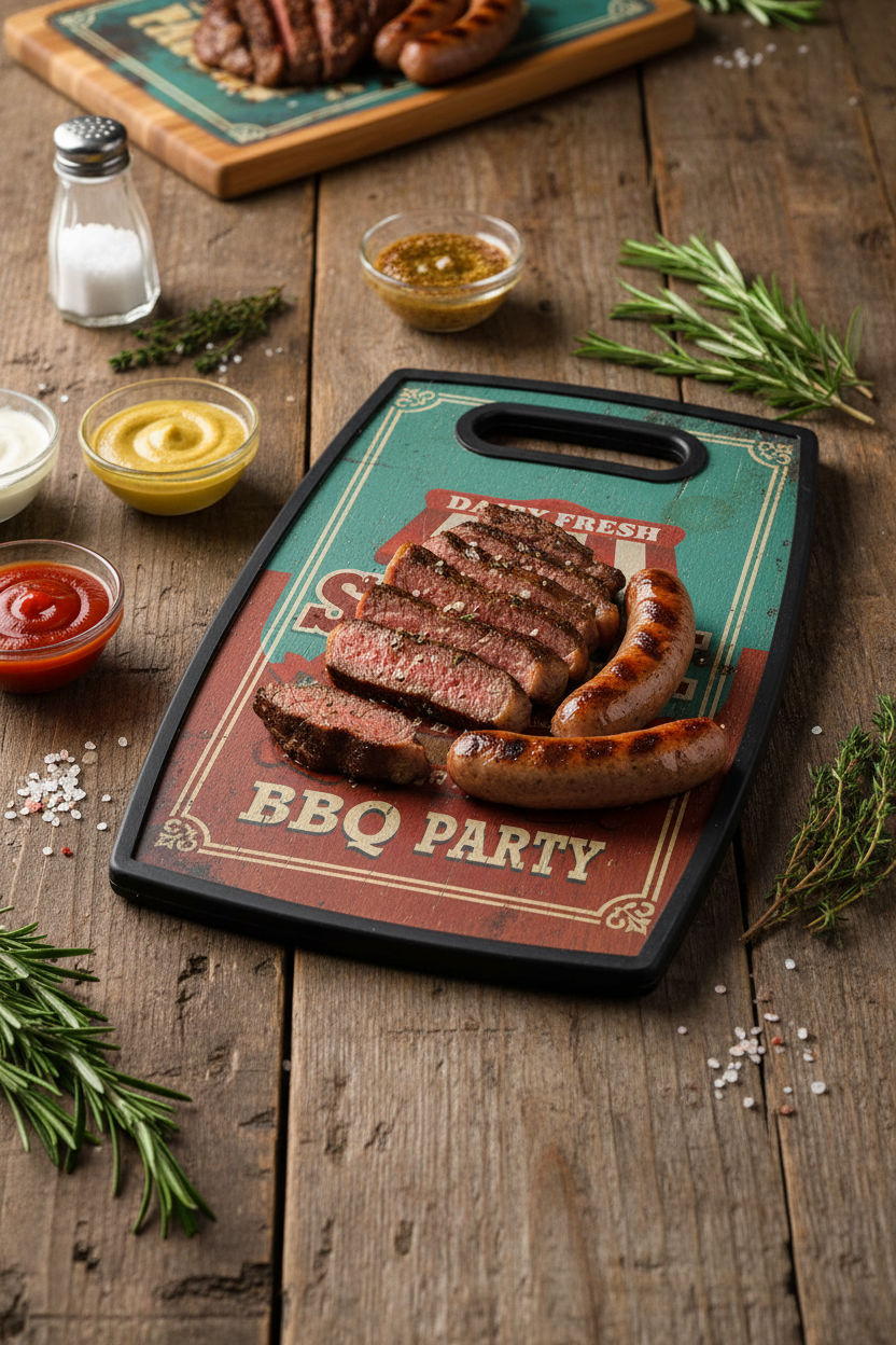 Servizio carne grigliata