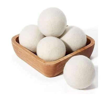 Sfere Asciugatrice in Lana Naturale Nuova Zelanda - Set 3 Pezzi Bwool