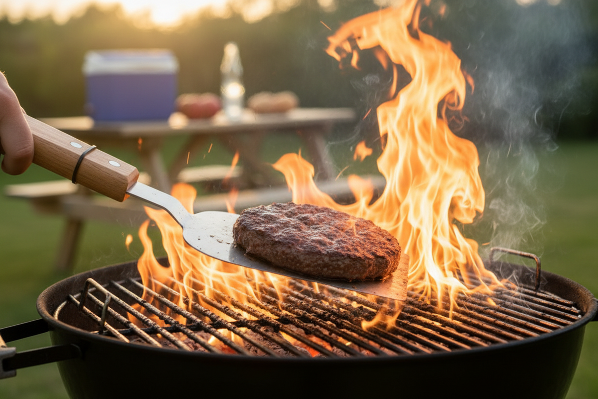 Spatola BBQ grill lifestyle