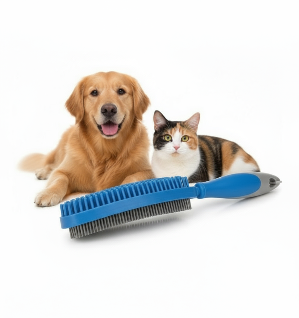 Spazzola con animali