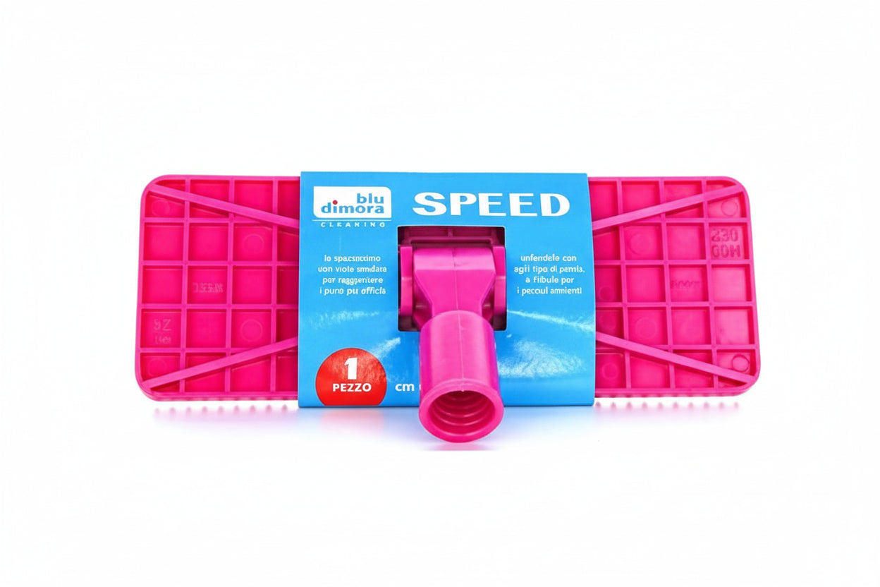 Spazzettone Plastica Snodabile Speed - Testina Articolata per Pulizia Angoli e Superfici