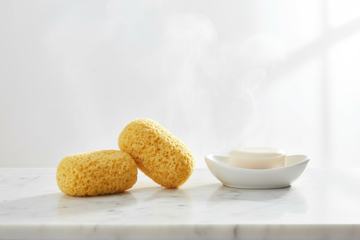 Spugna Bagno Corpo – Scena Lifestyle