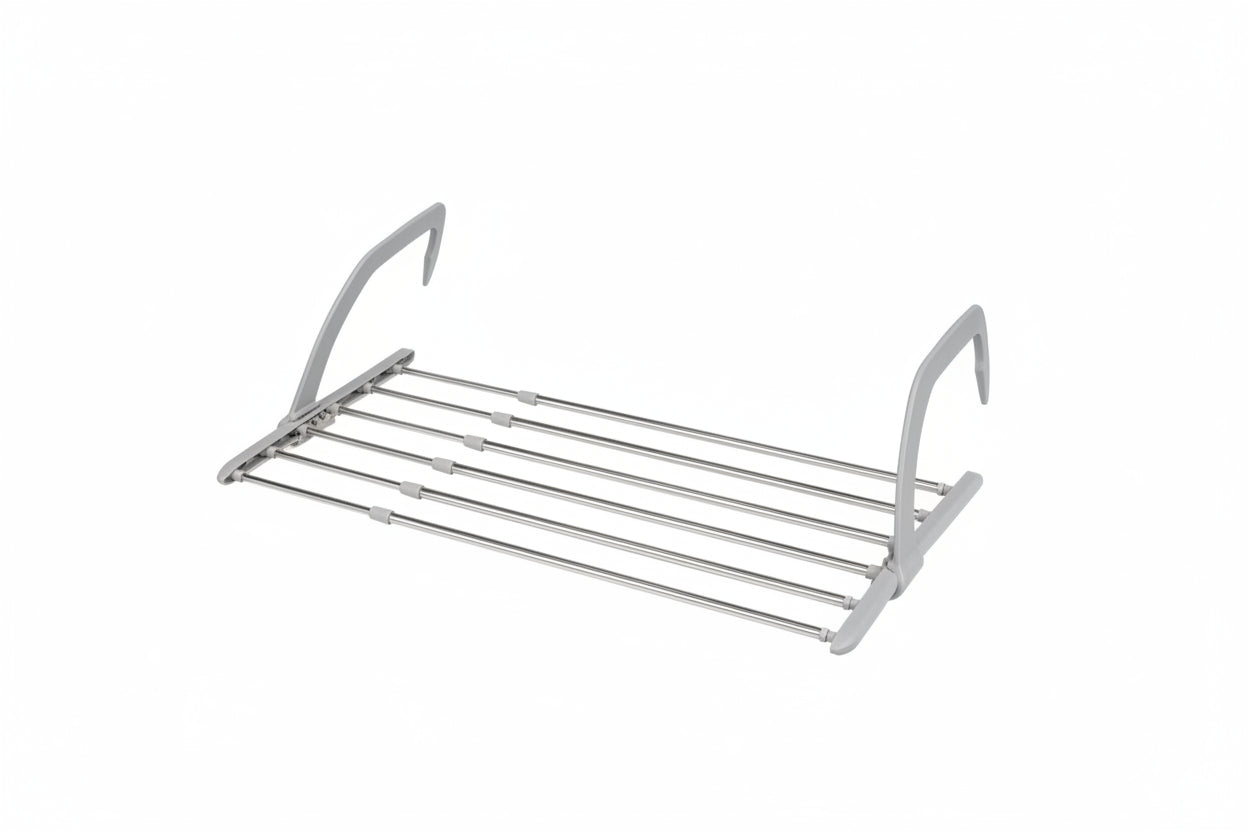 Stendibiancheria da Termosifone Allungabile 52-93cm | 6m Stenditura | Salvaspazio