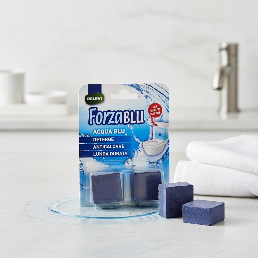 Still life da catalogo del prodotto Relevi Forza Blu