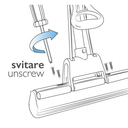Spugna Ricambio Supermop PERFETTO Alta Assorbenza