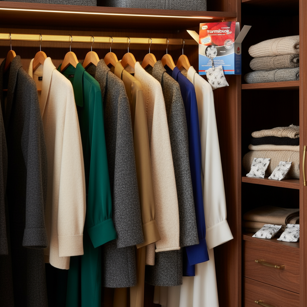 Tarmiblok in armadio