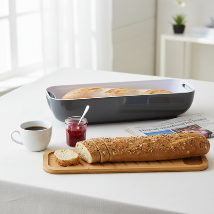 Tavola colazione con portapane