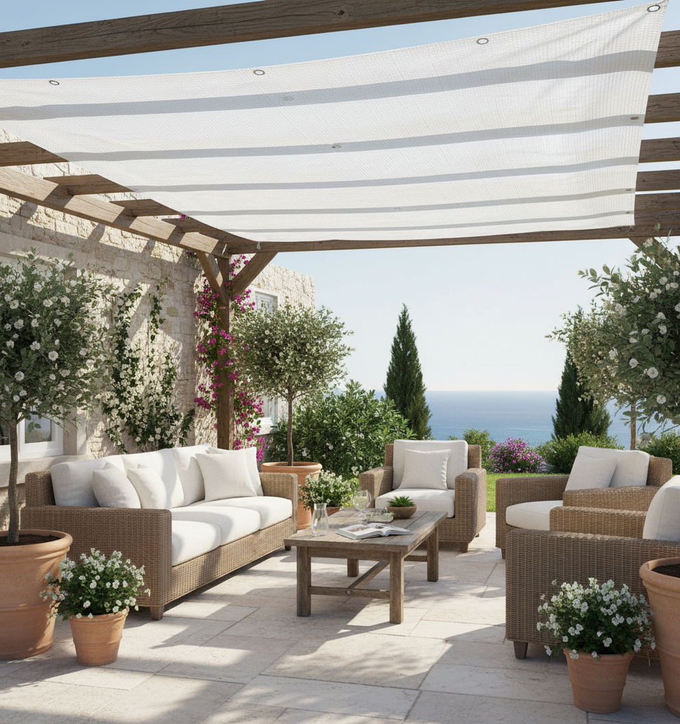 Telone tenda sole pergola