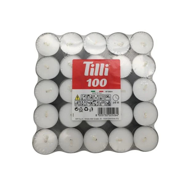 Fercasashop - tealight candles 100 pcs