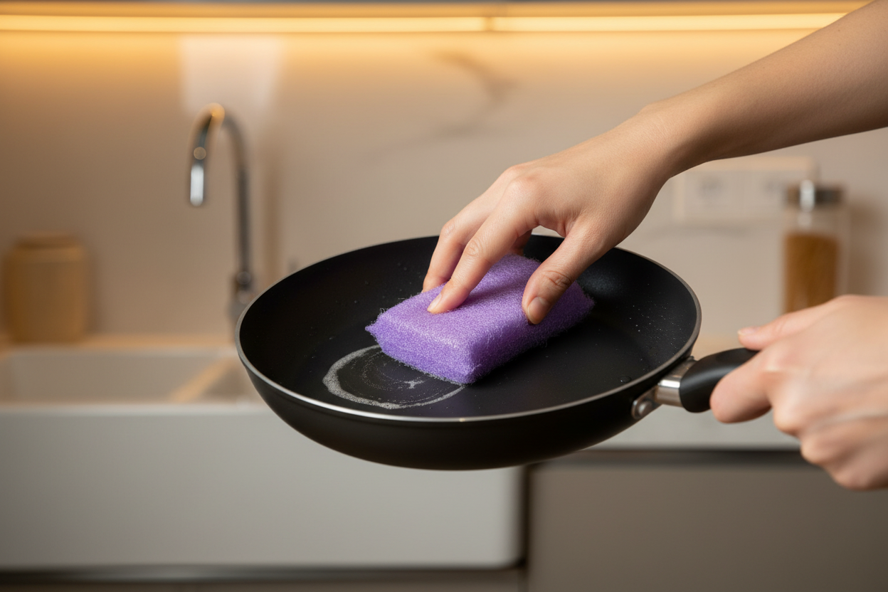 Utilizzo spugna Teflon
