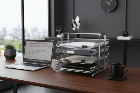 Vaschette in ambiente ufficio