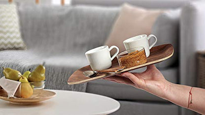 Vassoio Antiscivolo Legno Frassino 36x28cm - Multistrato Professionale