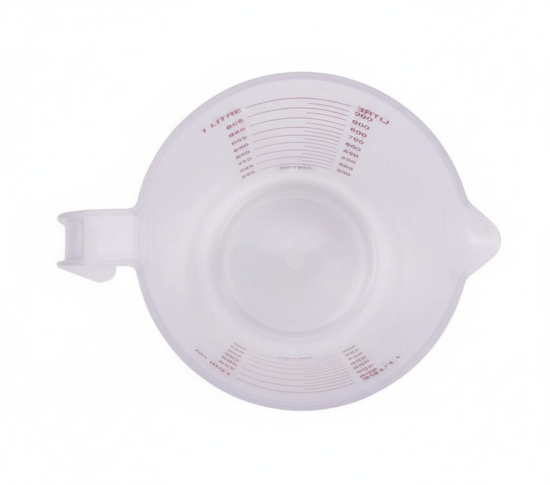 Vista dall'alto caraffa