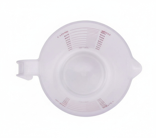 Vista dall'alto caraffa